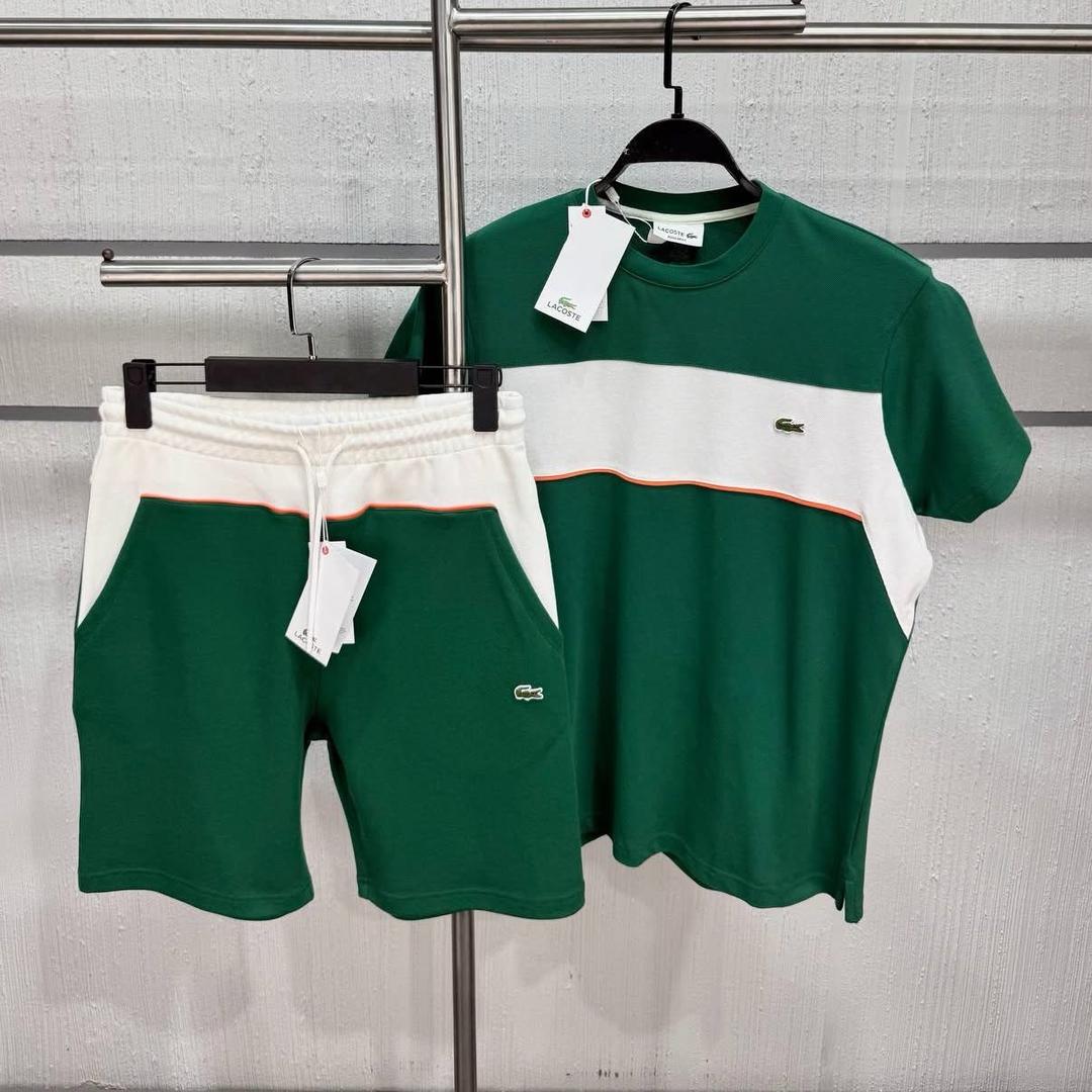 Ensemble Lacoste , vert-blanc